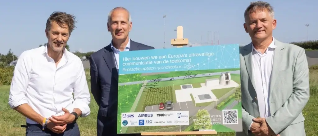 SES and Airbus Break Ground on Ground Station Development for Quantum-Enabled Ultra-Secure Communication