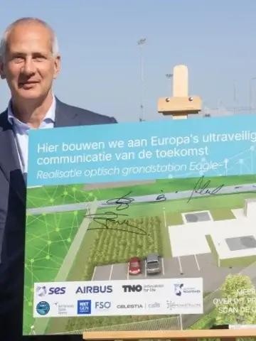 SES and Airbus Break Ground on Ground Station Development for Quantum-Enabled Ultra-Secure Communication