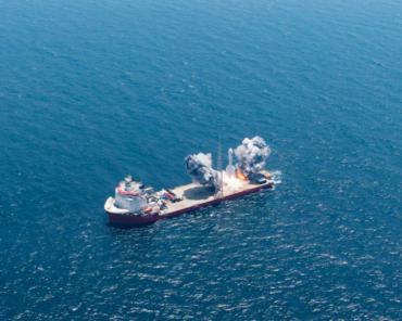 China's Gravity-1 Rocket Launches Nine Payloads into Orbit from the East China Sea