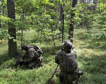 German CIR soldiers at Mission VIGO; Credits: SpaceWatch.Global