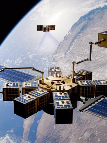 ORBES Unveils Exo-ORB, a Locally Hosted Inspection & Maintenance Robot for Large Orbital Infrastructure