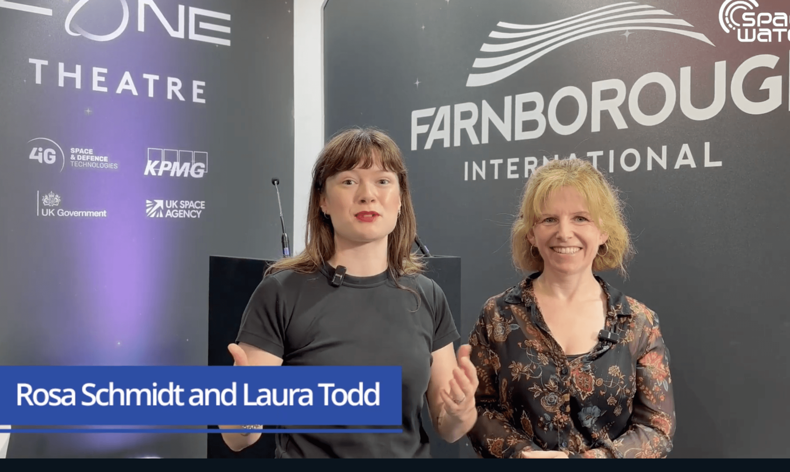Farnborough 2026 on Day 1: Laura Todd & Rosa Schmidt on Leadership, Sustainability and Big Budgets