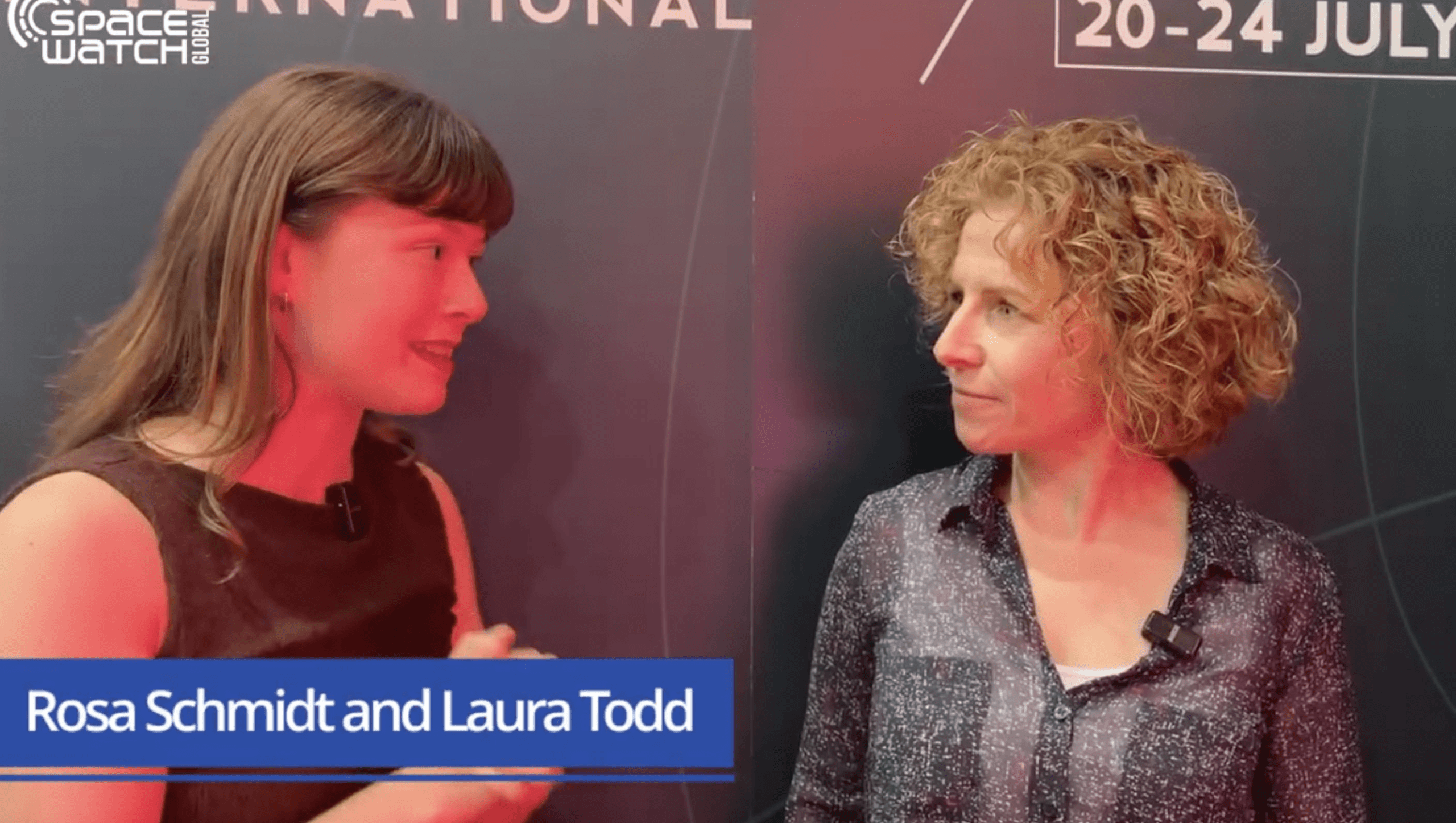 Farnborough 2026 – Day 2: Laura Todd & Rosa Schmidt on UK Billions, NASA's New Chief, and the “How” Behind Collaboration