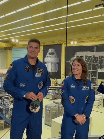 Artemis 2 Crew in Bremen on 14 July 2026; Credits: SpaceWatch.Global