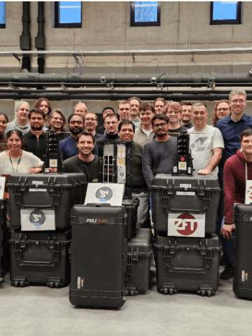 German Companies ZFT and Smart Small Satellite Systems Launch 9 Satellites aboard SpaceX's Transporter-17 Mission