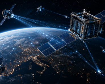 Orbital computing could become a critical layer of future space infrastructure – and a new test of Europe’s technological sovereignty. Image: SpaceWatch.Global/AI generated.