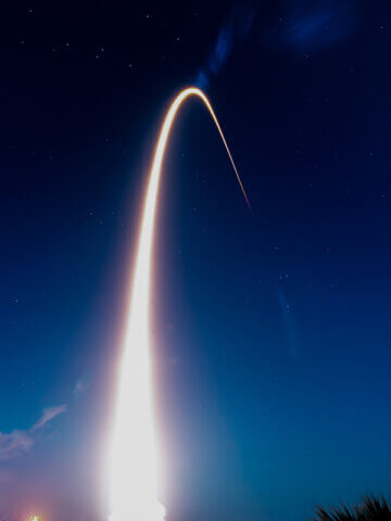 Portal Space Systems Books 2028 Falcon 9 Launch for First Supernova Mission