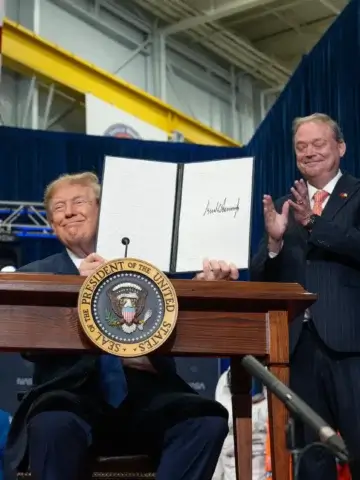 Trump Signs Executive Order on the Establishment of a U.S. Space Academy to Strengthen Space Workforce