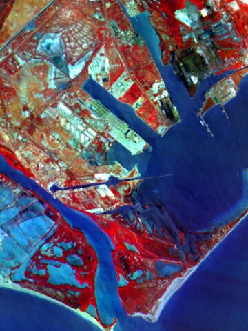 Firefly Image of the South of France. Credit: Pixxel