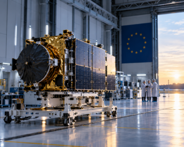 Europe has become adept at developing space technology. The next challenge is turning technological capability into customers, orders and sustainable commercial markets. Credit: SpaceWatch.Global / AI-generated image