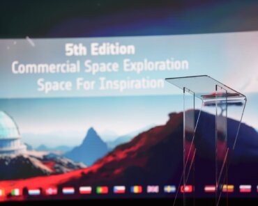 The stage is there. But what company will attract investment? Credit: ESA
