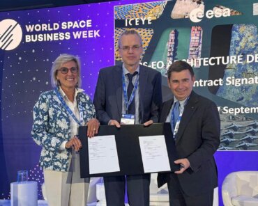 ESA Awards Parallel EOGS Architecture Studies to ICEYE and Leonardo