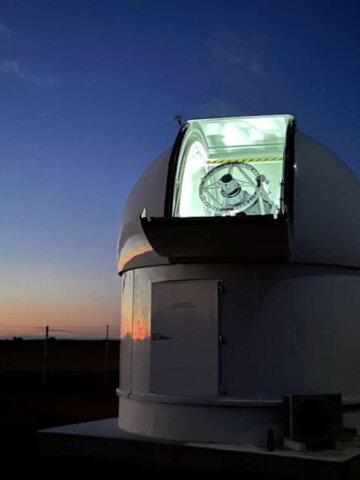SSC Space Upgrades Western Australia Station for Optical Satellite Communications