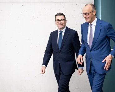 German Chancellor Friedrich Merz and British PM Andrew Burnham; photo: Bundesregierung/ Steffen Kugler