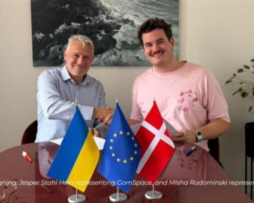 HIMERA, GomSpace Advance Ukraine’s Independent Satellite Communications Initiative with OBRIA NANO