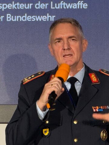 Lt Gen Holger Neumann; Credits: SpaceWatch.Global