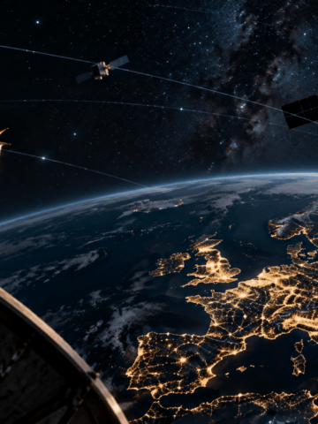 The nightingale has found its song. As the UK adopts the language of space power and the U.S. speaks openly about orbital warfare, the question is whether Europe is ready to join the chorus. Credit: SpaceWatch.Global / AI-generated