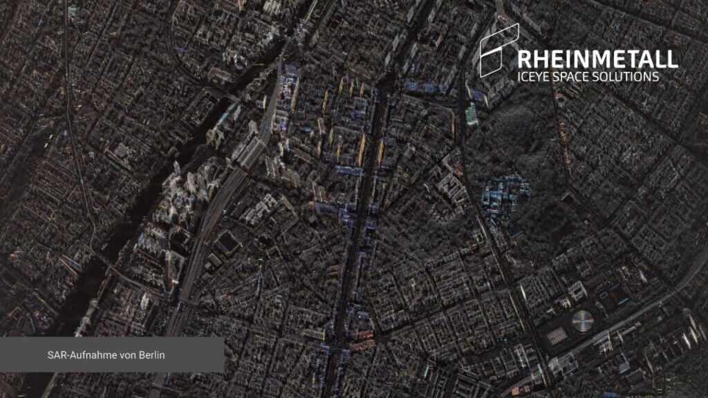 Rheinmetall ICEYE Space Solutions Provides German Armed Forces with Dedicated Radar Imagery