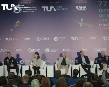 Global Network Forum Panel at Day 5 at IAC 2026. Credit: Screenshot IAC 2026 Livestream