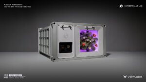 Interstellar Lab Taps Voyager to Manage ISS Plant-Growth Experiment
